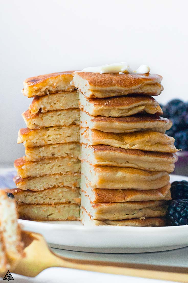 Fluffy Coconut Flour Pancakes Perfected (Paleo + Low Carb)